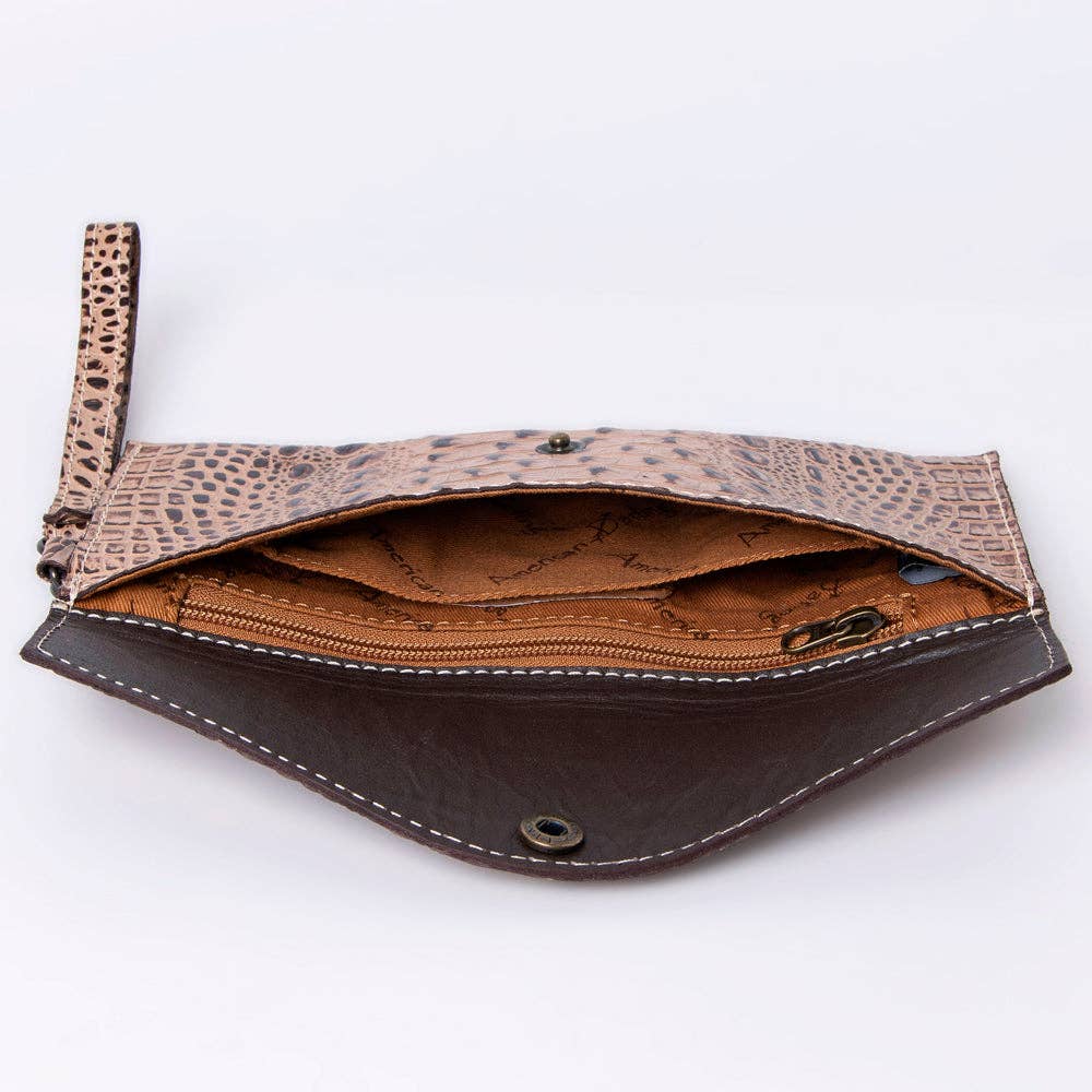 ADBG968 Wallet Genuine Western Leather Women Bag
