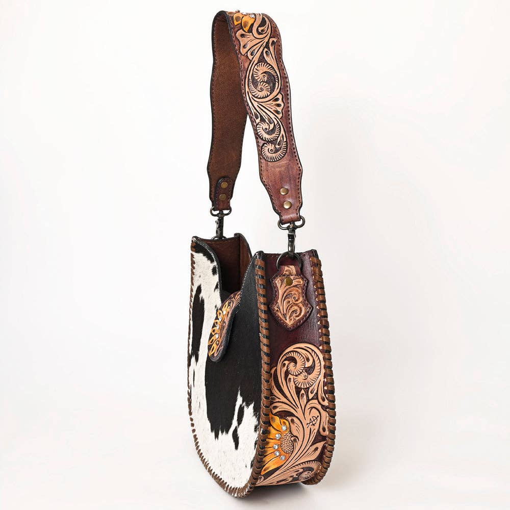 ADBG1076D Hobo Genuine Western Leather Women Shoulder Bag