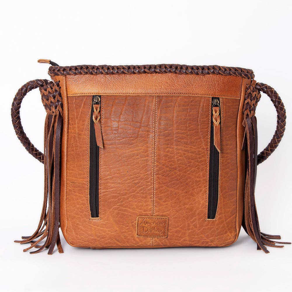 LC-ADBGM318 Tote Hair On Genuine Western Leather Women Bag