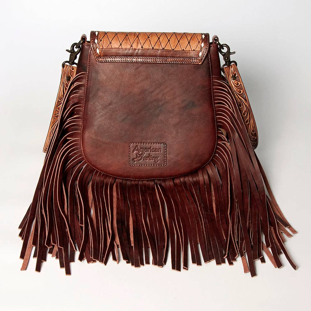 LC-ADBGZ479 Crossbody Messenger Genuine Western Leather Women Bag