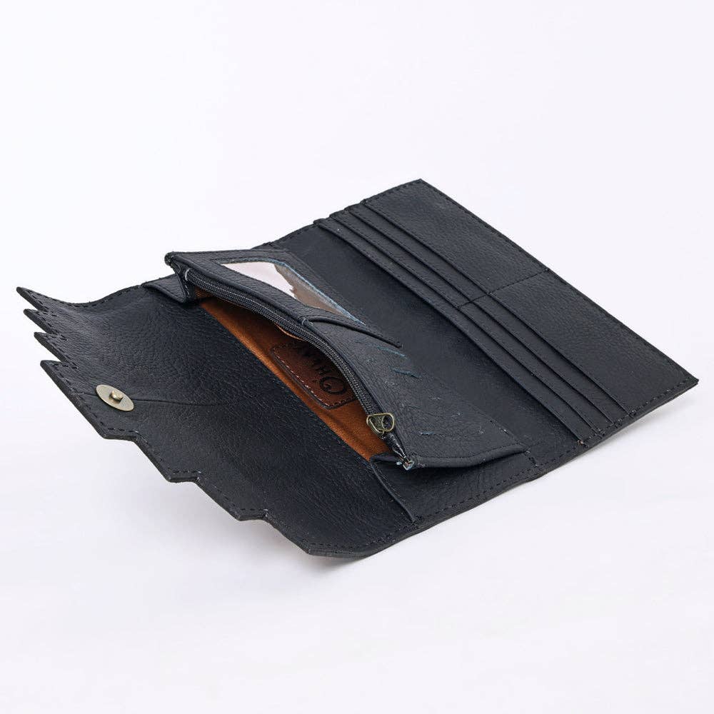 KBG234 Genuine Leather Women Wallet - Western