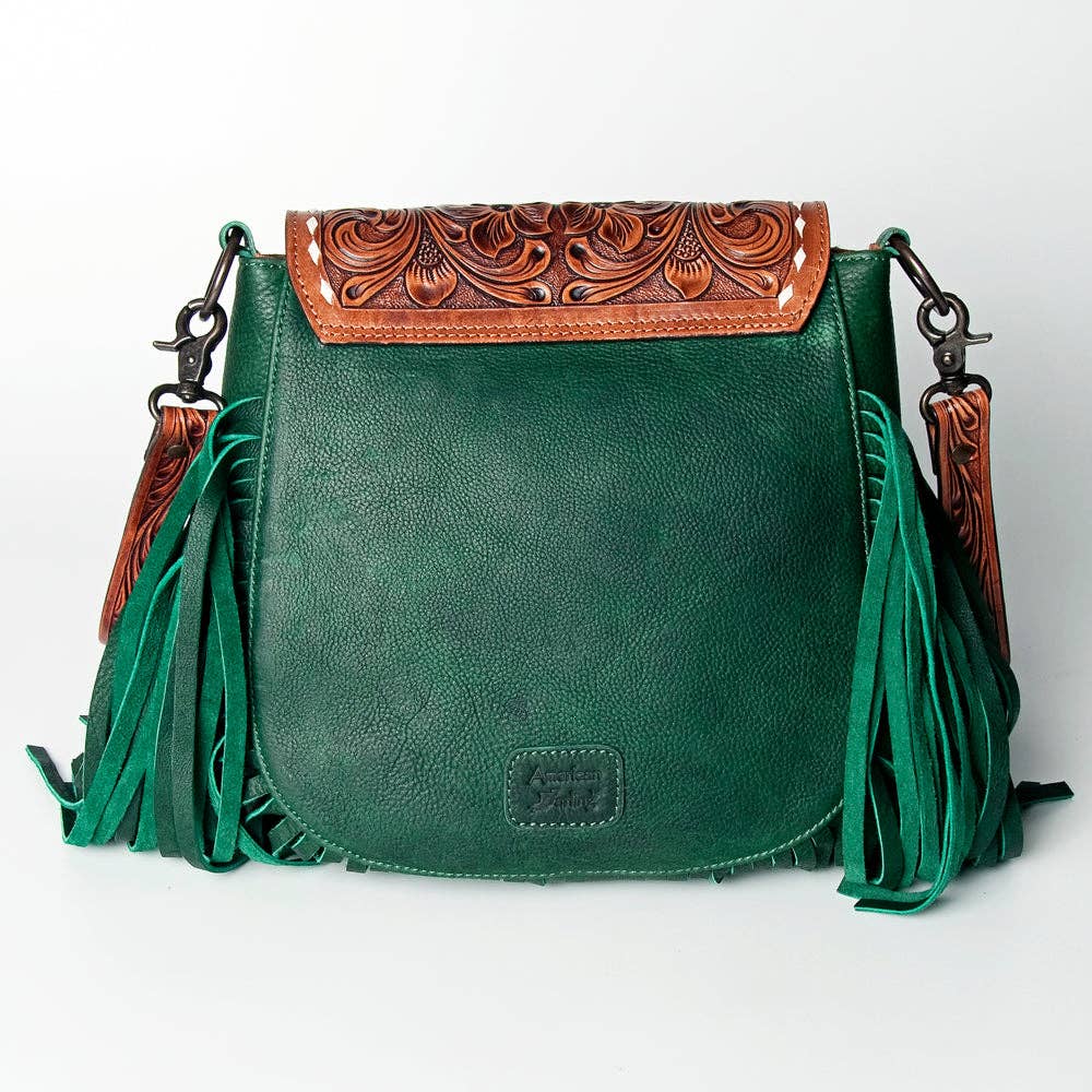 LC-ADBGZ479 Crossbody Messenger Genuine Western Leather Women Bag