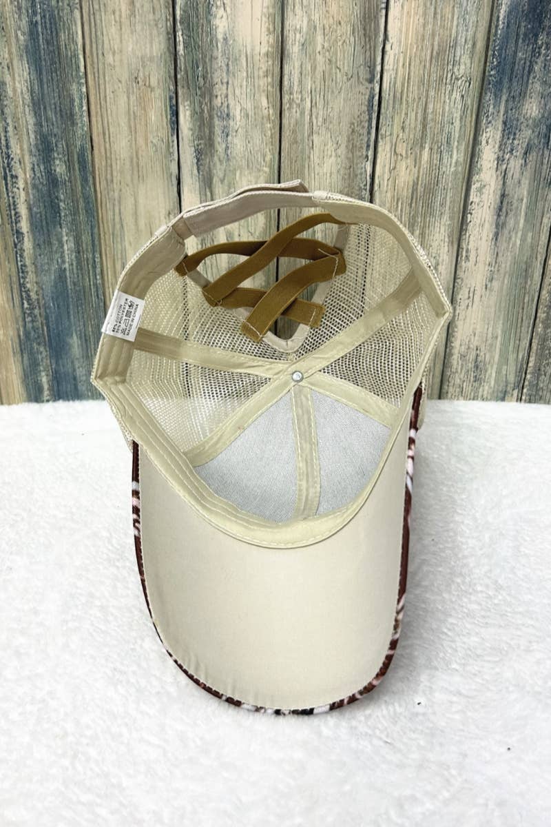 TRIBAL PRINT  BASEBALL HAT
