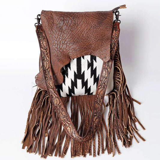 LC-ADBGZ136C  Crossbody Messenger - Genuine Western Leather Women Bag