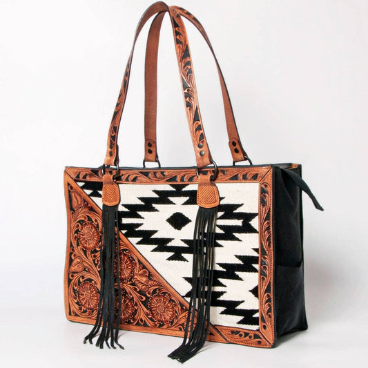 LC-ADBGZ695 Tote Genuine Western Leather Women Bag